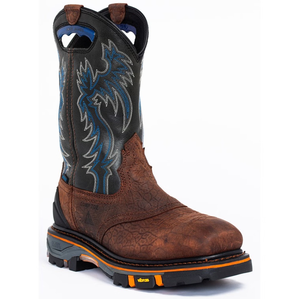 Cody James® (Men's 9 D) 11" Decimator™ Nano Composite Toe Western Work Boot